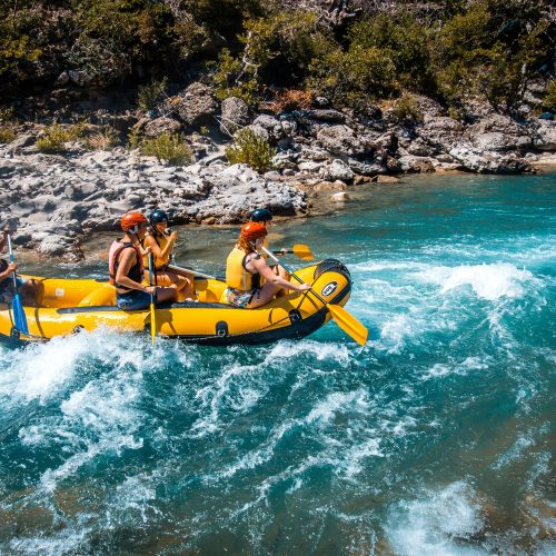 Rafting in Vjosa River