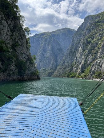 Sailing in Drin river, Albanian Alos