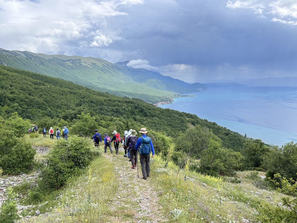 Hiking in Galicica national park 