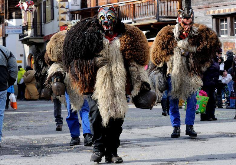 Local festival in Vevcani carnival 