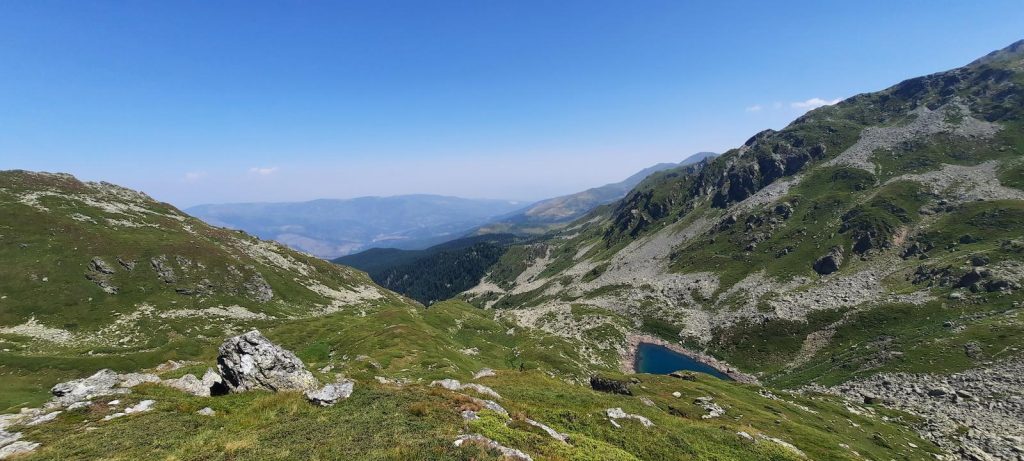 Jazhinca Lake captured from Sharr mountains 