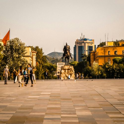Skanderbeg Square, Tirana